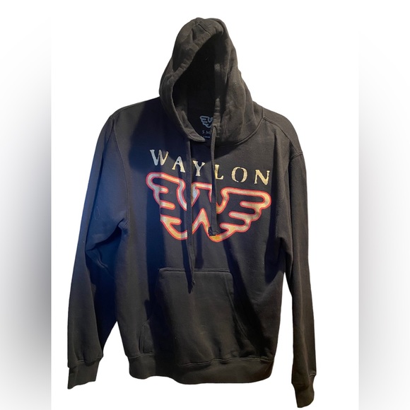Waylon Jennings Other - Waylon Jennings Pull Over Hoodie